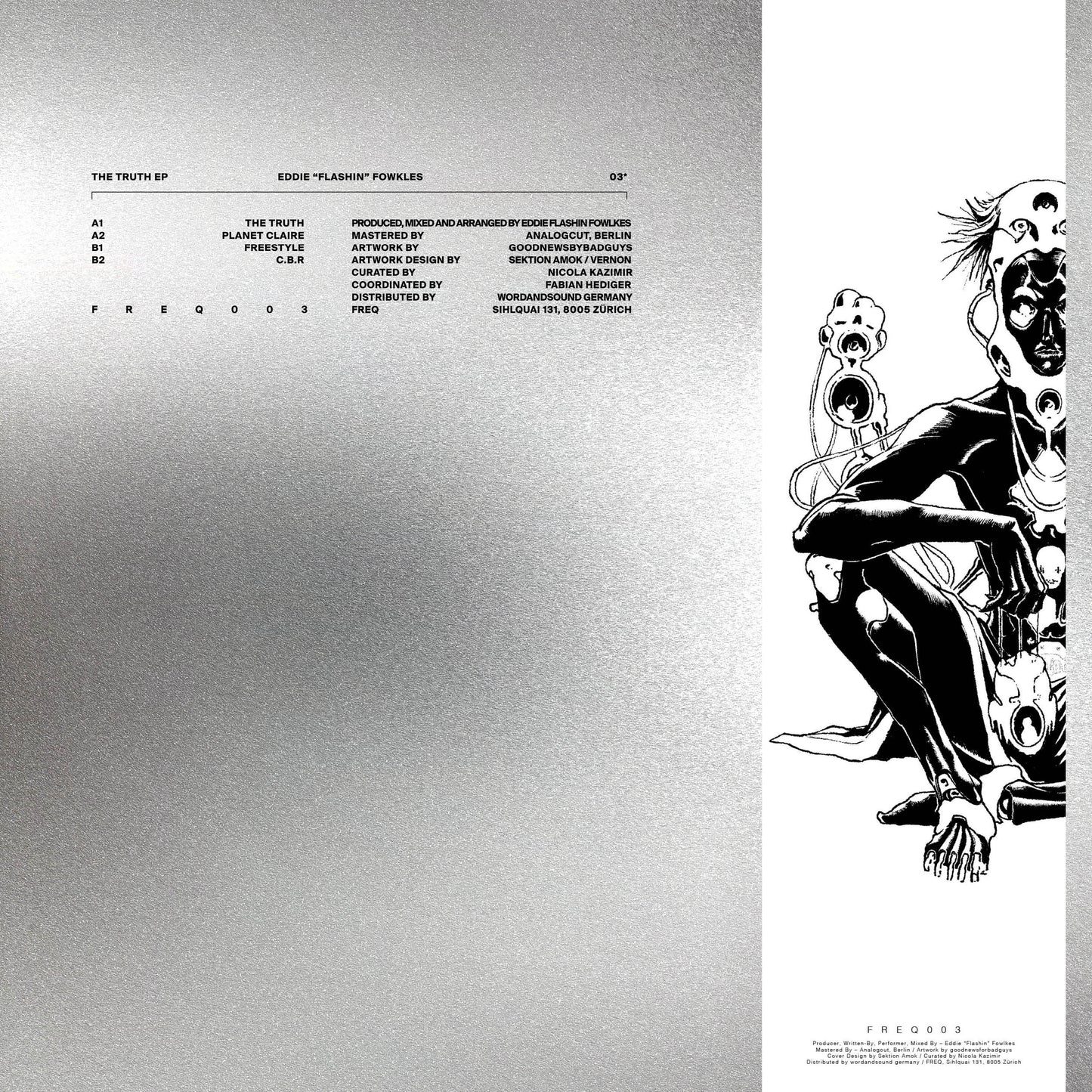 Eddie "Flashin" Fowlkes - The Truth EP - Vinyl Recod 1x12"