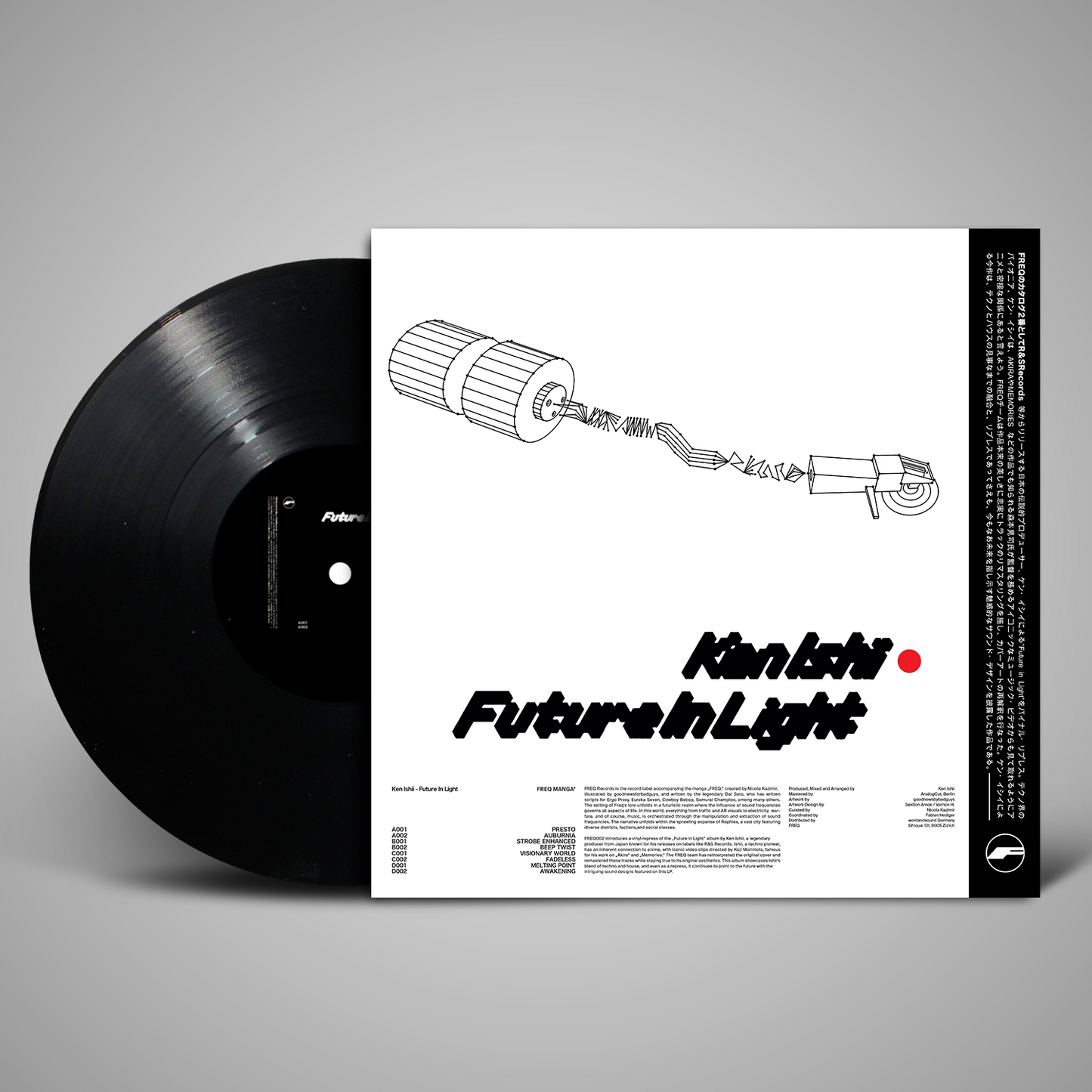 Ken Ishii - Future In Light LP - Vinyl Record 2x12"